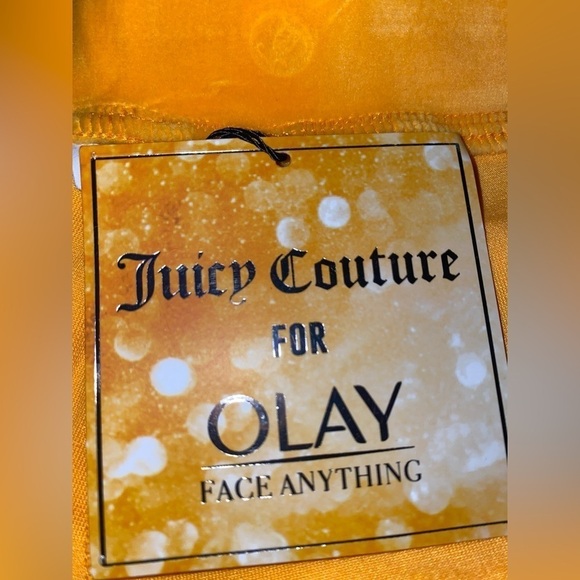 Juicy Couture X Olay Burnout Velour Wide Leg Tracksuit Pant Women 4X NEW Stretch - Picture 4 of 6